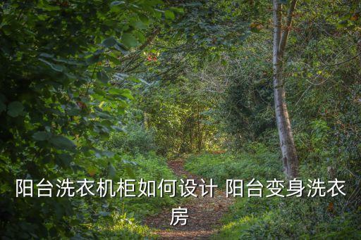 洗衣機柜子效果圖，陽臺上的洗衣機做個小柜子應該不錯吧