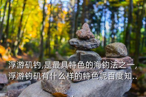 浮游磯釣,是最具特色的海釣法之一,浮游釣磯有什么樣的特色呢百度知...