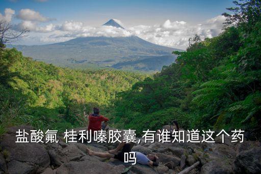 鹽酸氟 桂利嗪膠囊,有誰知道這個藥嗎