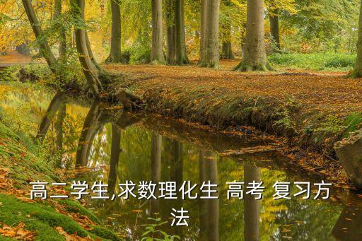 高考復習方法,復習方向只能給你一個大概的答案
