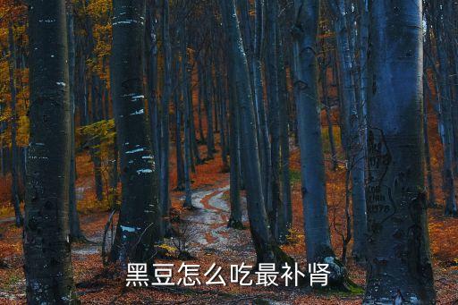 黑豆怎么吃最補腎，黑豆怎么才吃補腎