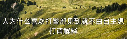 人為什么喜歡打臀部見到就不由自主想打請解釋