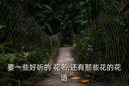 花名大全及花語,起火原來是一場車禍!