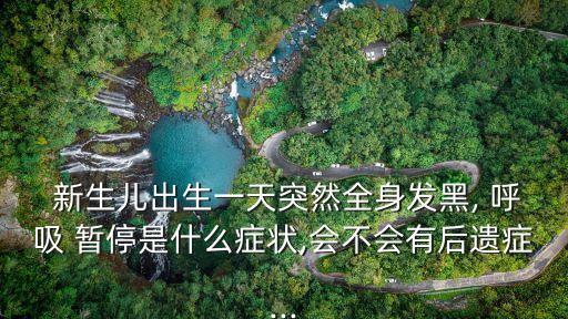  新生兒出生一天突然全身發黑, 呼吸 暫停是什么癥狀,會不會有后遺癥...