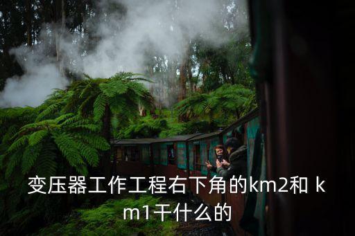 變壓器工作工程右下角的km2和 km1干什么的