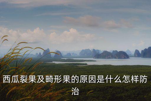 西瓜裂果及畸形果的原因是什么怎樣防治
