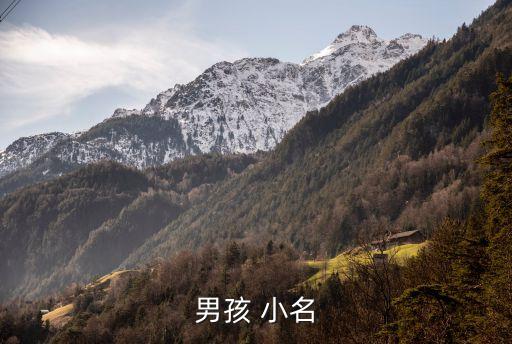 男孩子小名，給小男孩起個好聽的小名