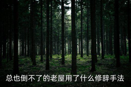 總也倒不了的老屋用了什么修辭手法