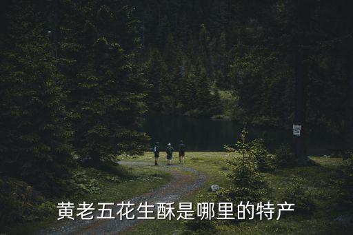 黃老五花生酥是哪里的特產