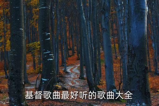 耶穌歌曲大全，基督歌曲最好聽的歌曲大全
