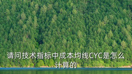 CYC指標，CYC指標的介紹