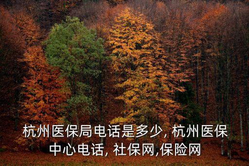 杭州醫(yī)保局電話是多少, 杭州醫(yī)保中心電話, 社保網(wǎng),保險(xiǎn)網(wǎng)
