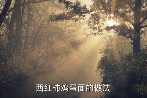 西紅柿雞蛋面，西紅柿雞蛋面怎么做