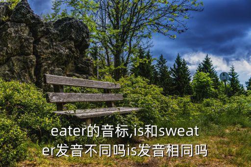 sweater的音標,is和sweater發音不同嗎?is發音相同嗎?