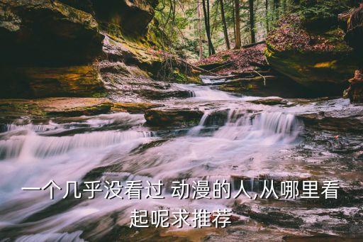 一個幾乎沒看過 動漫的人,從哪里看起呢求推薦