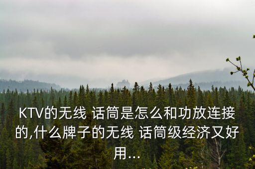 ktv話筒,ktv用的話筒是可以通用的嗎?