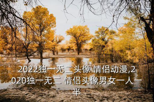 2022獨一無二頭像 情侶動漫,2020獨一無二 情侶頭像男女一人一半
