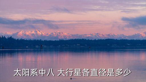 八大行星大小,太陽(yáng)系八大行星:火星比天王星大