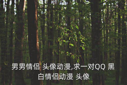 黑白漫畫頭像,黑白漫畫人物頭像求一對情侶頭像男生動漫