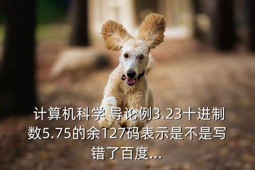 計算機科學導論,一般指數學文獻中的理論計算機科學不對!