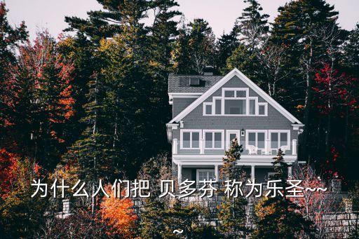 為什么人們把 貝多芬 稱為樂圣~~~