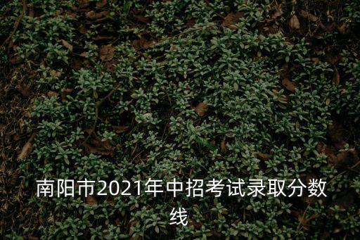南陽市第十一中學,南陽市2021高考錄取分數線公布