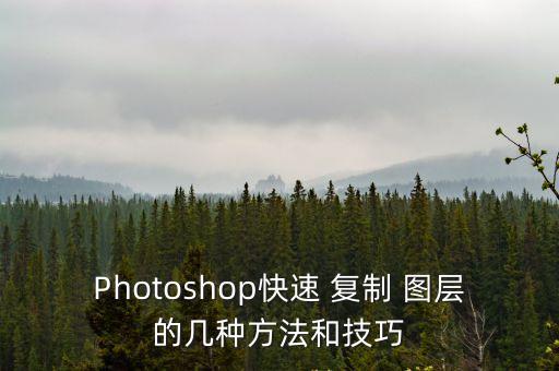 ps如何復制圖層,軟件復制黏貼圖層方法有:1.編輯～復制～粘貼圖片