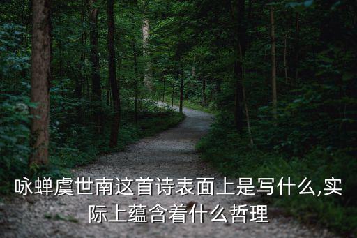 詠蟬,蟬鳴響徹夜空南冠客思親