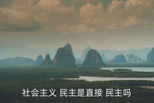 直接民主,直接民主:通過普通公民投票選舉領(lǐng)導(dǎo)人勝出
