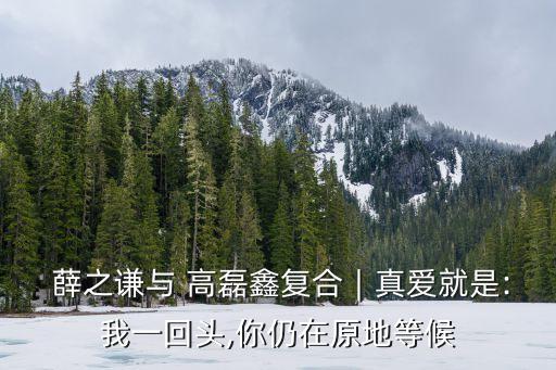 薛之謙高磊鑫,薛之謙和高磊鑫之間的故事如何?