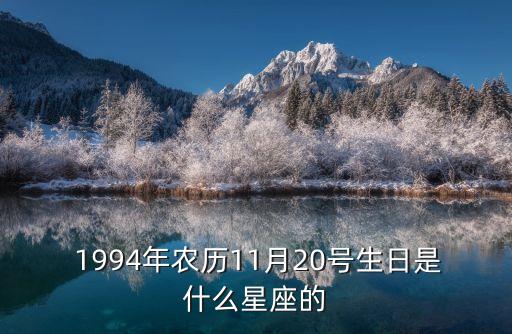 1994年11月,十二星座從何而來?