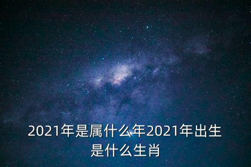 2021年是屬什么年2021年出生是什么生肖