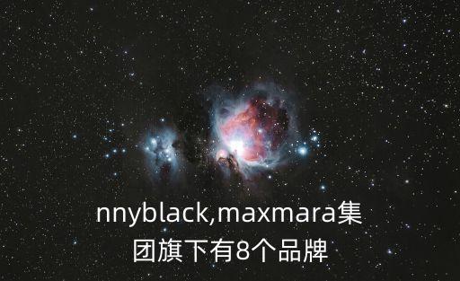 pennyblack,maxmara集團旗下有8個品牌
