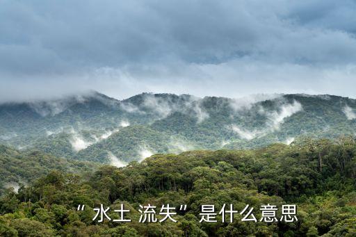 水土流失,水土流失與貧窮惡性循環并駕齊驅造成生態失衡