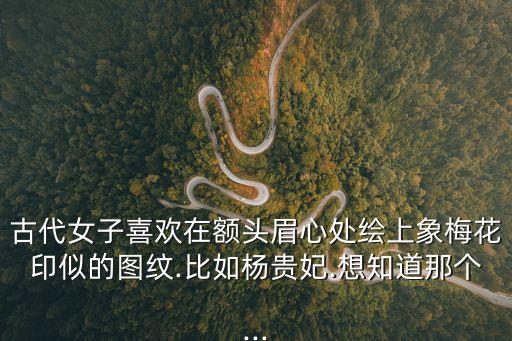 落梅妝,古代婦女額頭貼梅花妝盛行