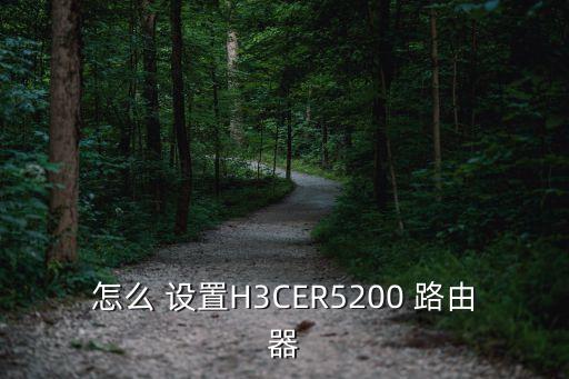 h3c路由器怎么設置,h3c路由器怎么設置?