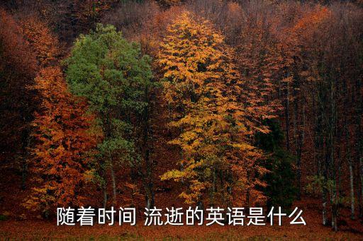 隨著時間的流逝,把時間比作河流人生就像河水慢慢流逝
