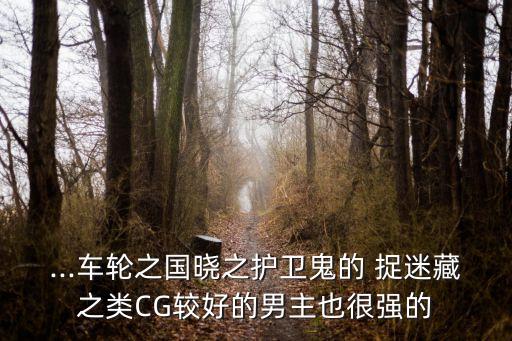 ...車輪之國曉之護衛鬼的 捉迷藏之類CG較好的男主也很強的