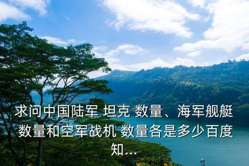 中國坦克數量,中國常規國防力量堪憂美軍裝備643輛坦克