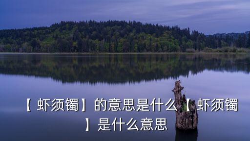 【 蝦須鐲】的意思是什么【 蝦須鐲】是什么意思