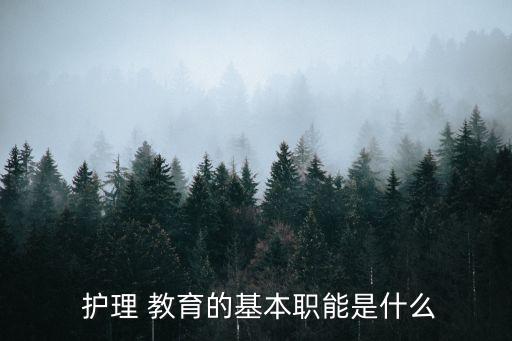 護理教育,我國高等教育改革護理-1/主要在以下幾方面進行