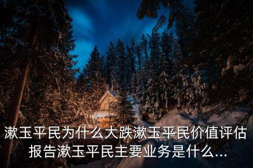 漱玉平民為什么大跌漱玉平民價值評估 報告漱玉平民主要業務是什么...