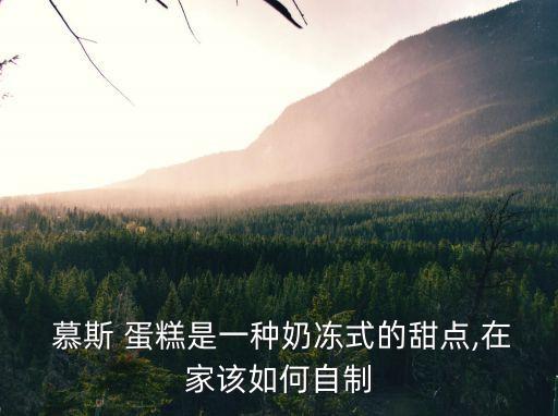 藍莓慕斯蛋糕,怎么做慕斯蛋糕?蛋白打發成8分發