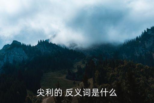 尖銳的反義詞,一文讀懂!精選新年賀詞
