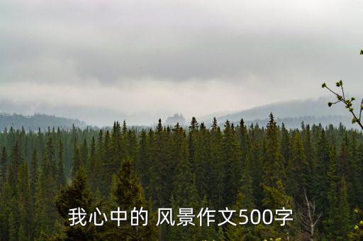 我心中的 風(fēng)景作文500字