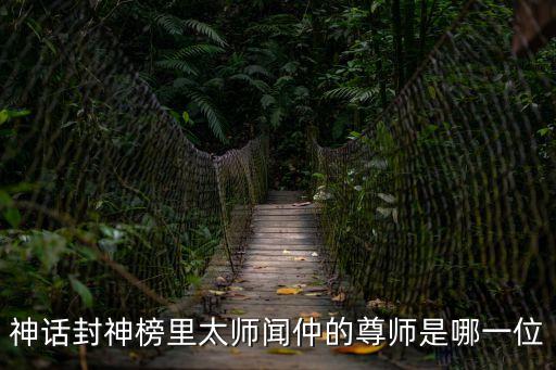 聞仲是什么神，在封神演義里聞仲被封了什么神