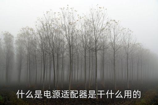 什么是電源適配器是干什么用的