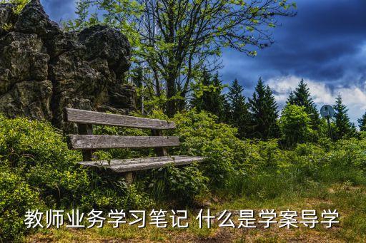 教師業(yè)務(wù)學(xué)習(xí)筆記 什么是學(xué)案導(dǎo)學(xué)