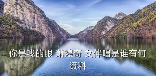 你是我的眼蕭煌奇，蕭煌奇你是我的眼MV中男主角的結(jié)局是什么