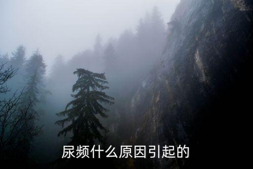 為什么會尿頻，為什么會尿頻